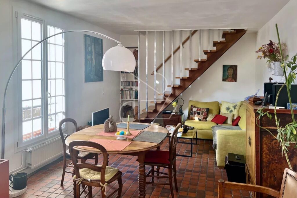 Appt Duplex 3P 77m² – Paris 14ème Gaîté